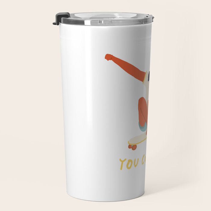 You go girl print Travel Mug Gallery Image 3