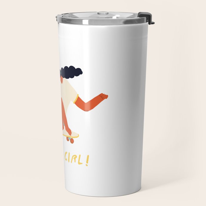 You go girl print Travel Mug Gallery Image 2