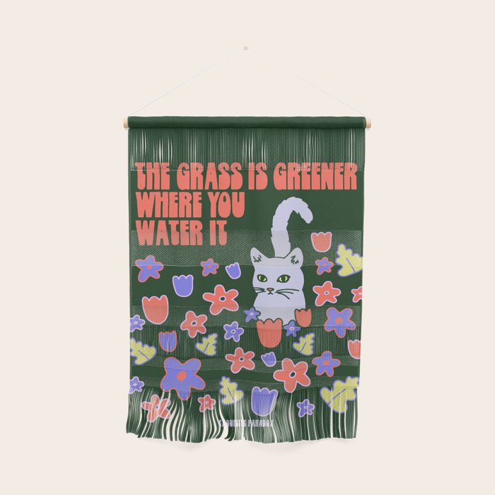 GRASS IS GREENER Wall Hanging