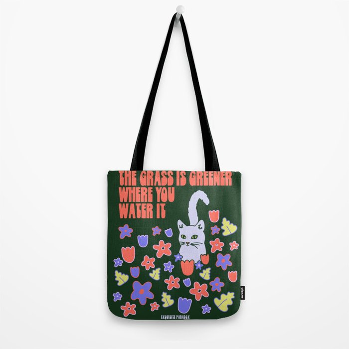GRASS IS GREENER Tote Bag Gallery Image 2