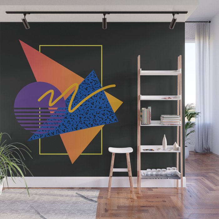 Memphis pattern 113 - 80s / 90s Retro Wall Mural Gallery Image 1