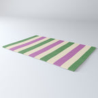 Handmade Bold Stripe Design Rug Gallery Image 3