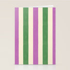 Handmade Bold Stripe Design Stationery Card Gallery Image 2