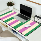 Handmade Bold Stripe Design Desk Mat Gallery Image 2