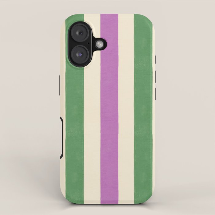 Handmade Bold Stripe Design iPhone Case Gallery Image 1