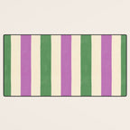 Handmade Bold Stripe Design Desk Mat Gallery Image 3