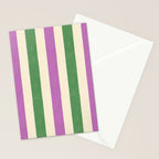 Handmade Bold Stripe Design Stationery Card Gallery Image 2