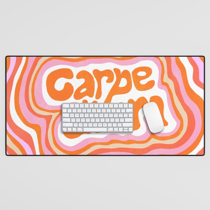 carpe diem Desk Mat Gallery Image 1