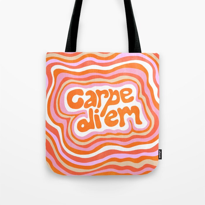carpe diem Tote Bag Gallery Image 1