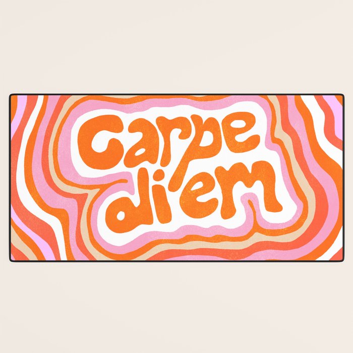 carpe diem Desk Mat Gallery Image 3