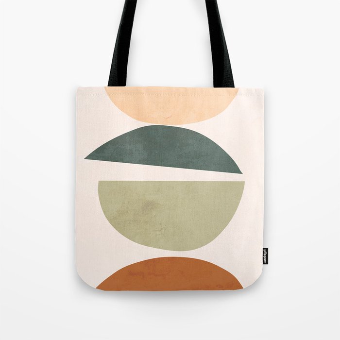 Minimal Abstract Shapes 15 Tote Bag Gallery Image 1
