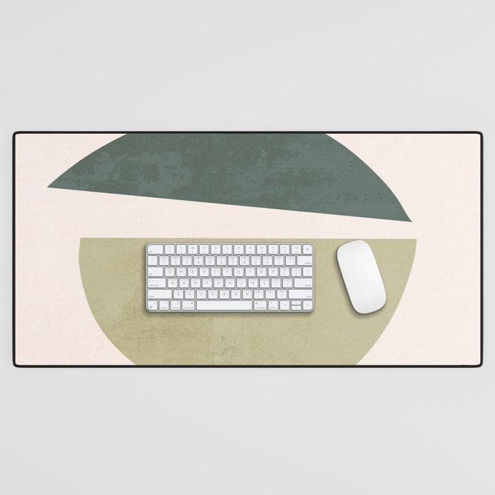 Minimal Abstract Shapes 15 Desk Mat Gallery Image 1