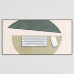 Minimal Abstract Shapes 15 Desk Mat Gallery Image 1