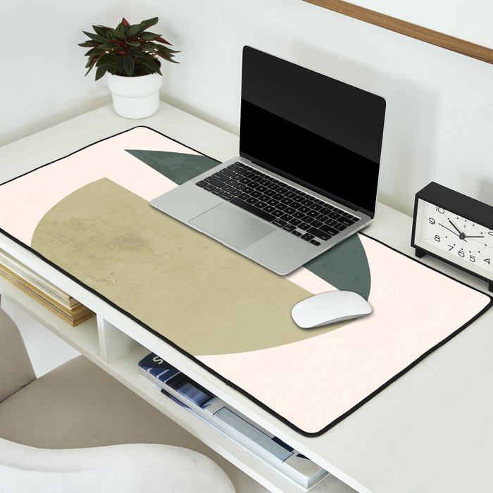 Minimal Abstract Shapes 15 Desk Mat Gallery Image 2
