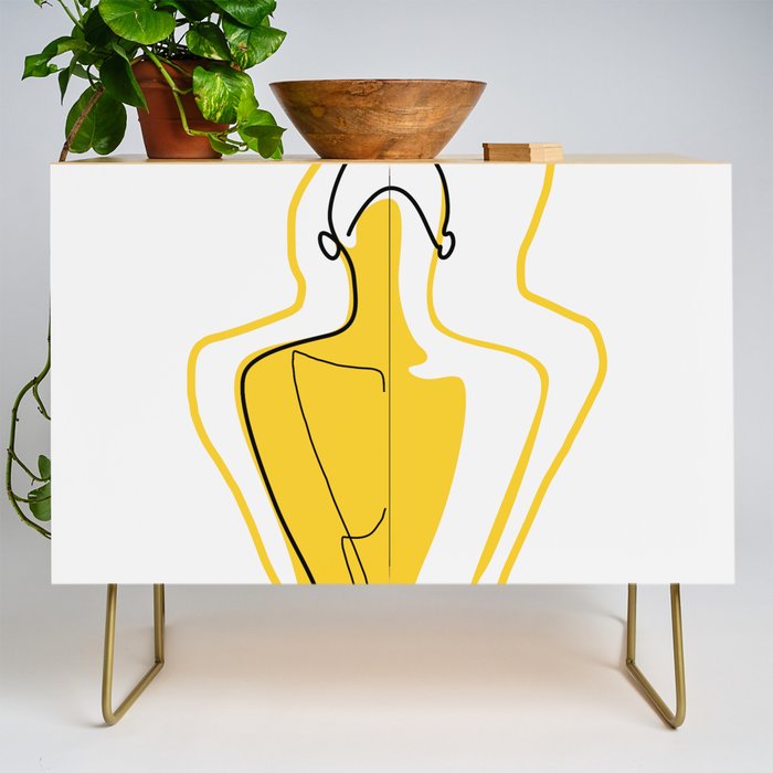 Sun Kissed Shy Girl Credenza Gallery Image 1