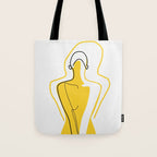 Sun Kissed Shy Girl Tote Bag Gallery Image 1