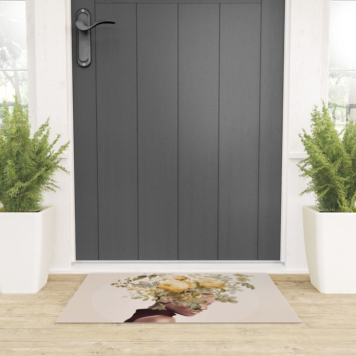 Floral beauty 16 Welcome Mat Gallery Image 3