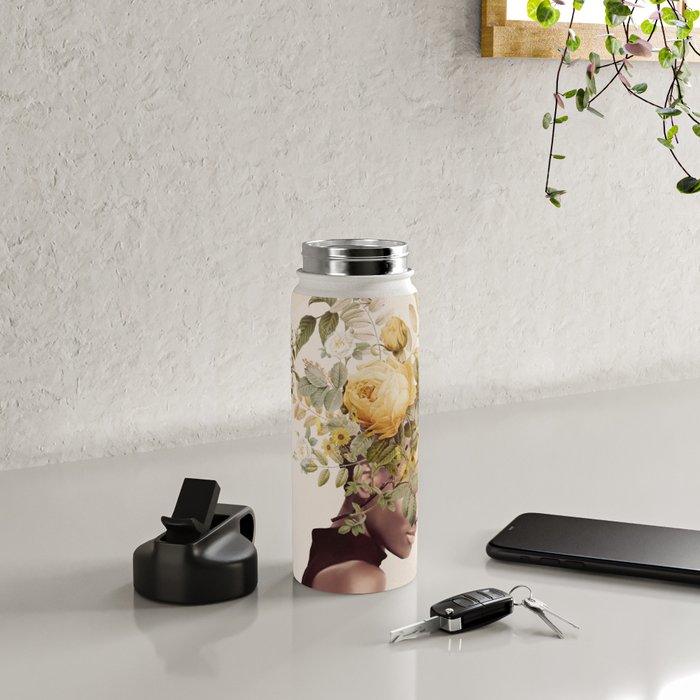 Floral beauty 16 Water Bottle Gallery Image 4