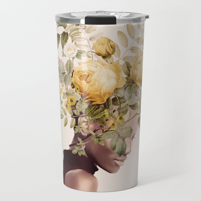 Floral beauty 16 Travel Mug Gallery Image 1