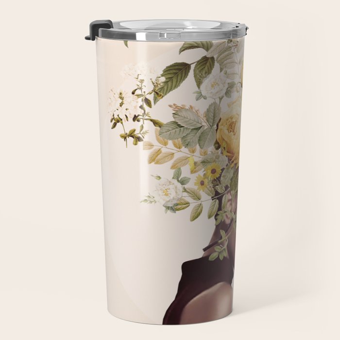 Floral beauty 16 Travel Mug Gallery Image 3