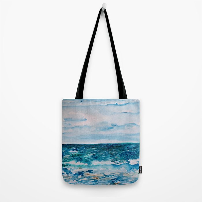 Cabo Beach Mexico Watercolor #1 Tote Bag Gallery Image 2