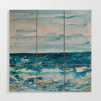 Cabo Beach Mexico Watercolor #1 Wood Wall Art Gallery Image 1