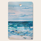 Cabo Beach Mexico Watercolor #1 Cutting Board Gallery Image 1