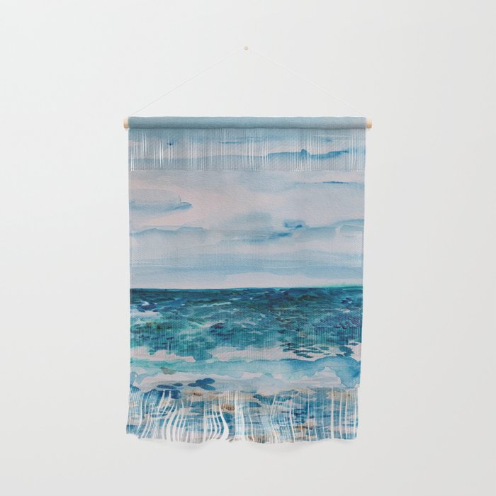 Cabo Beach Mexico Watercolor #1 Wall Hanging Gallery Image 1