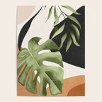 Abstract Art Tropical Leaves 23 Poster Gallery Image 4