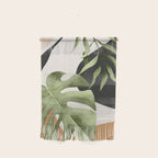 Abstract Art Tropical Leaves 23 Wall Hanging Gallery Image 1