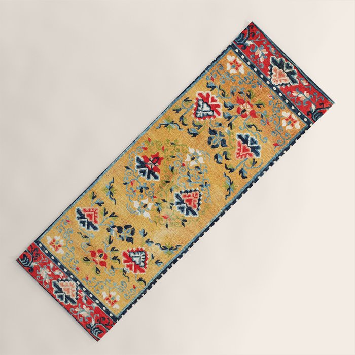 Shigatse Khaden South Tibetan Rug Print Yoga Mat Gallery Image 1