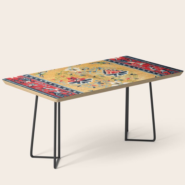 Shigatse Khaden South Tibetan Rug Print Coffee Table Gallery Image 1