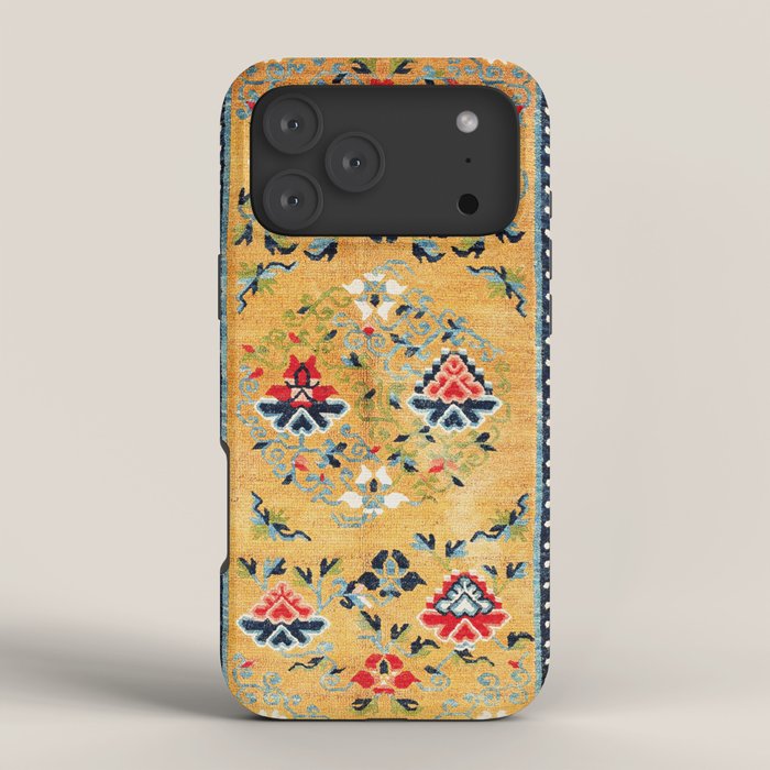Shigatse Khaden South Tibetan Rug Print iPhone Case Gallery Image 4