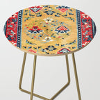 Shigatse Khaden South Tibetan Rug Print Side Table Gallery Image 2