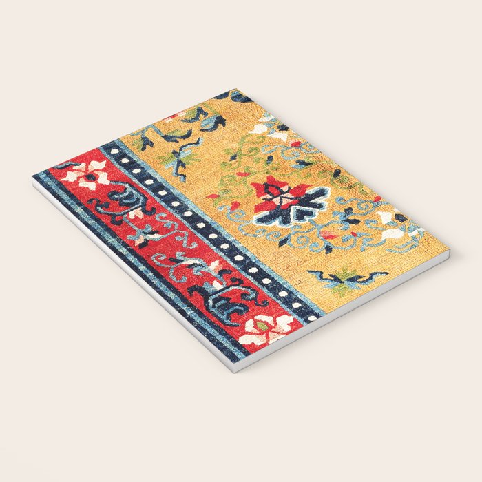 Shigatse Khaden South Tibetan Rug Print Notebook Gallery Image 3