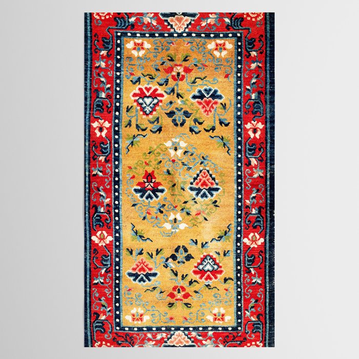 Shigatse Khaden South Tibetan Rug Print Tablecloth Gallery Image 2