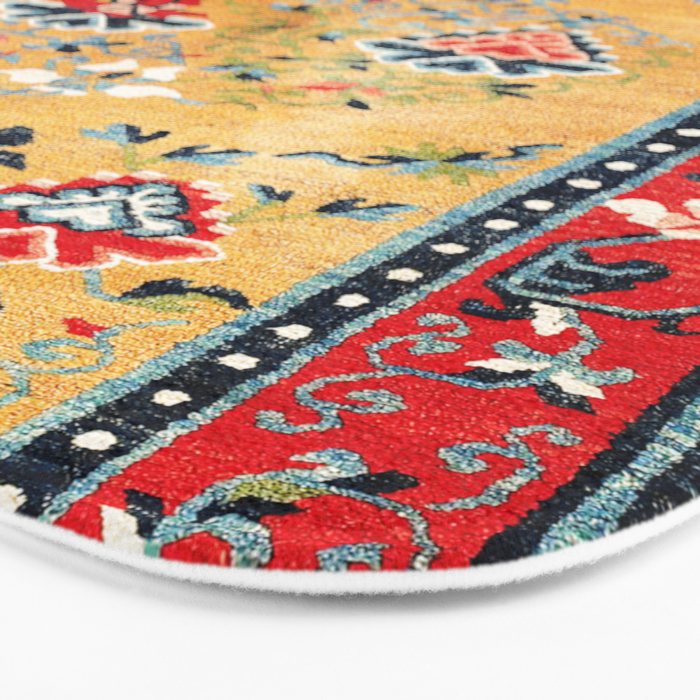 Shigatse Khaden South Tibetan Rug Print Bath Mat Gallery Image 3
