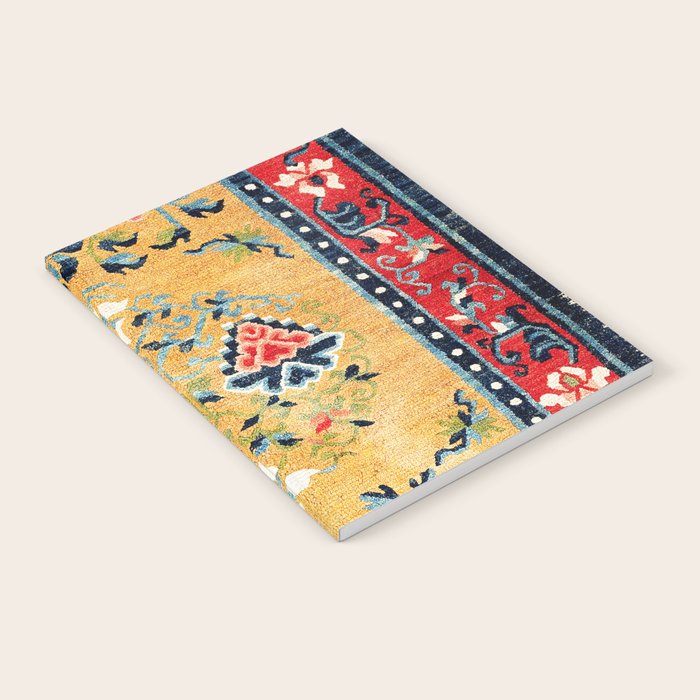 Shigatse Khaden South Tibetan Rug Print Notebook Gallery Image 2