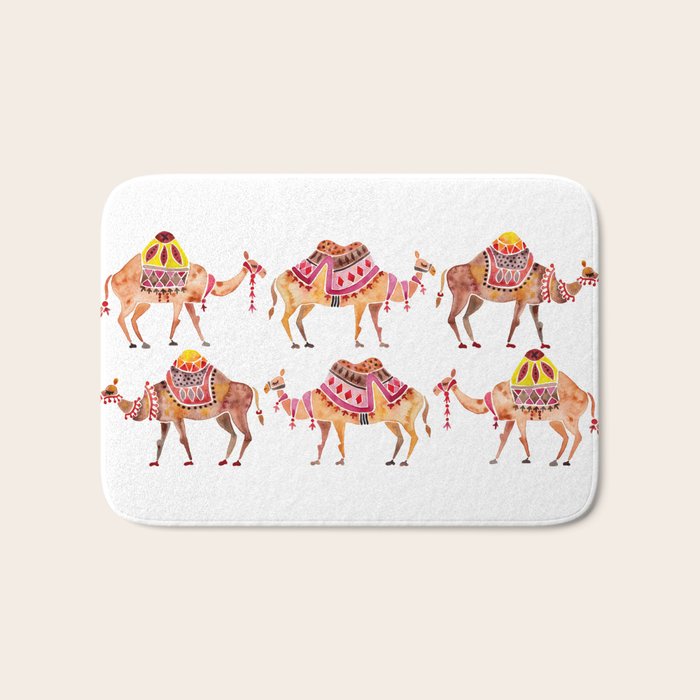 Camel Train Bath Mat Gallery Image 1