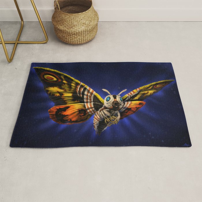 Mothra Queen of Monsters Rug Gallery Image 1