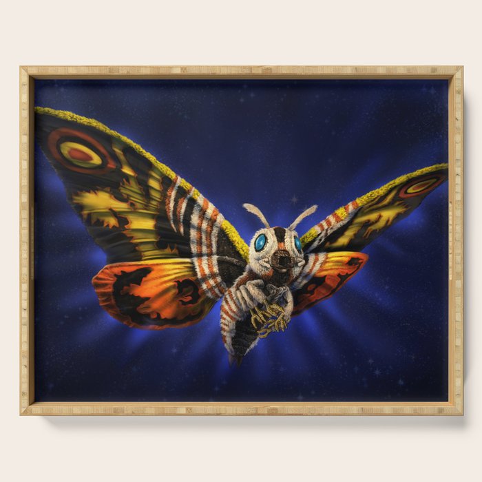 Mothra Queen of Monsters Serving Tray Gallery Image 1