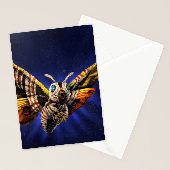 Mothra Queen of Monsters Stationery Card Gallery Image 2