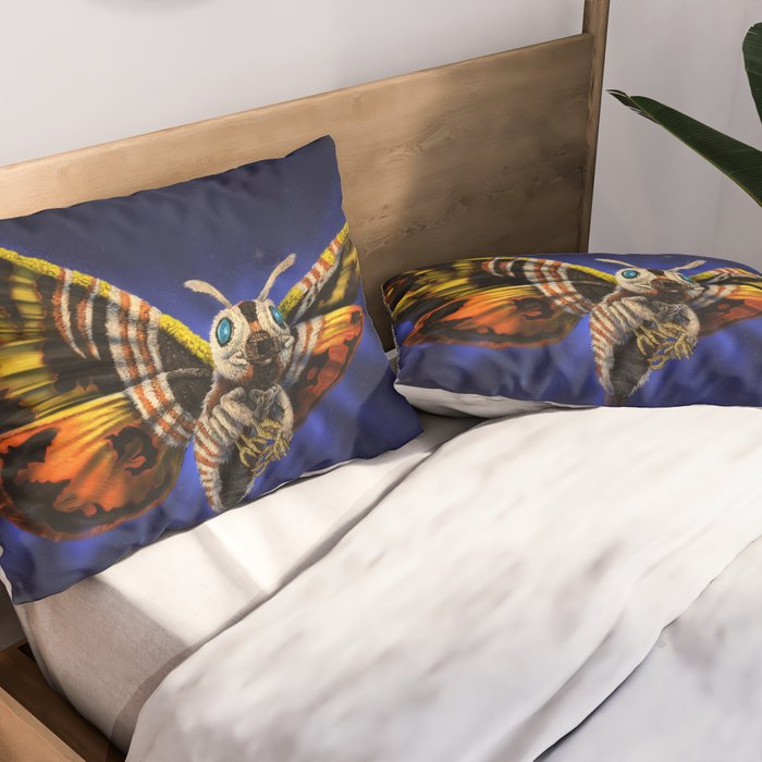 Mothra Queen of Monsters Pillow Sham Gallery Image 2