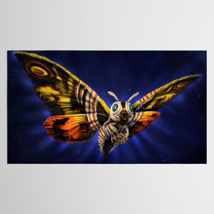 Mothra Queen of Monsters Tablecloth Gallery Image 2