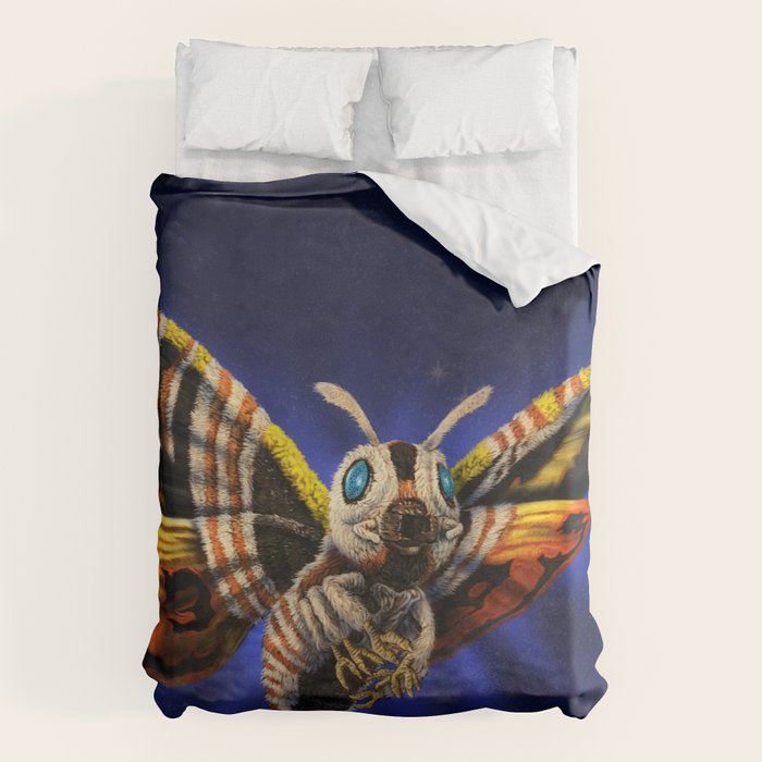 Mothra Queen of Monsters Duvet Cover Gallery Image 6