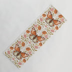 William Morris Inspired Butterfly Yoga Mat Gallery Image 1