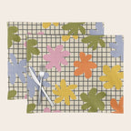 Playful Flowers #1 Placemat Gallery Image 1