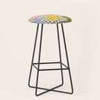 Playful Flowers #1 Stool Gallery Image 1