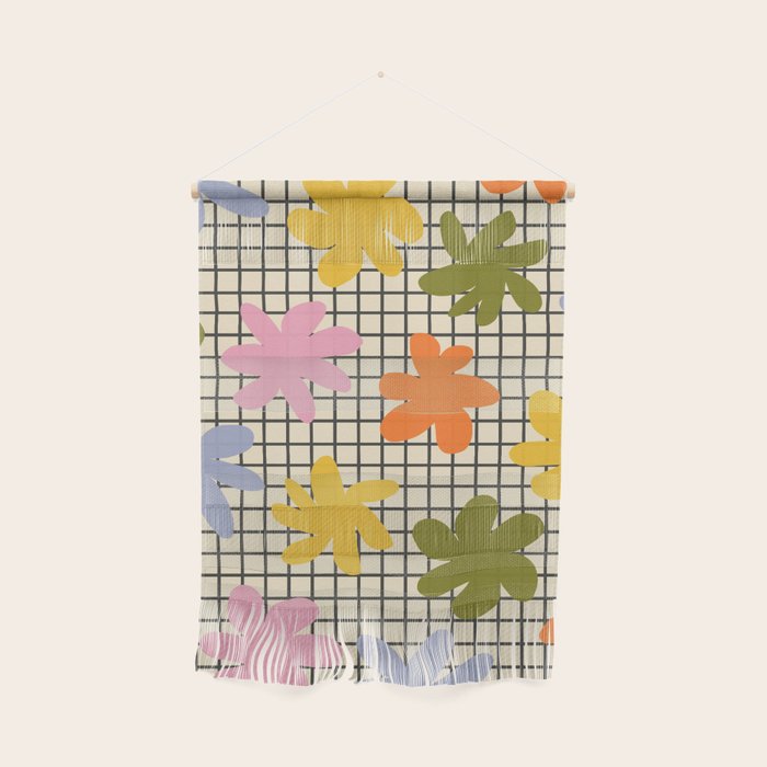 Playful Flowers #1 Wall Hanging Gallery Image 1