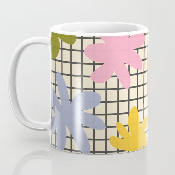 Playful Flowers #1 Coffee Mug Gallery Image 3